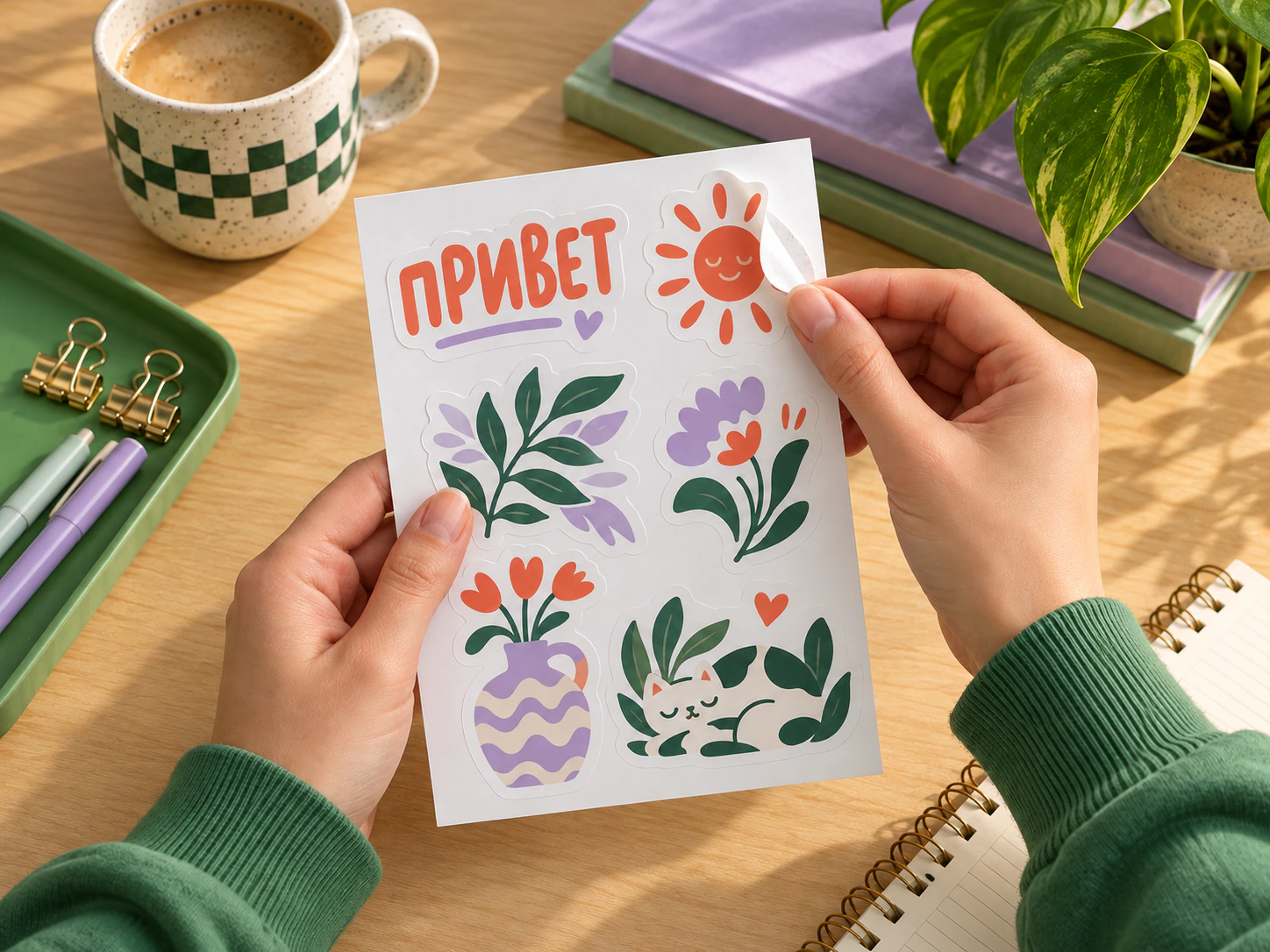 Стикеры и наклейки